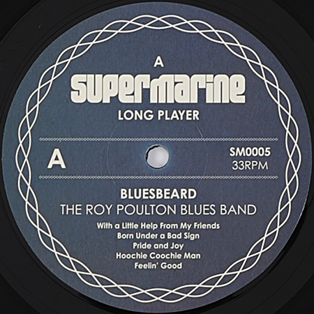 Roy Poulton Blues Band LP Bluesbeard side A